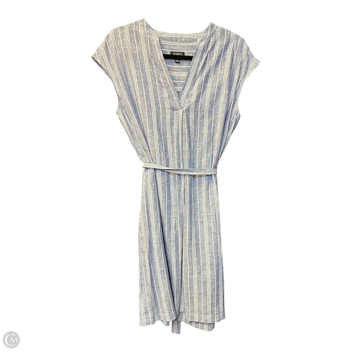 Dress Casual Short By Jones New York In Blue & White, Size: M