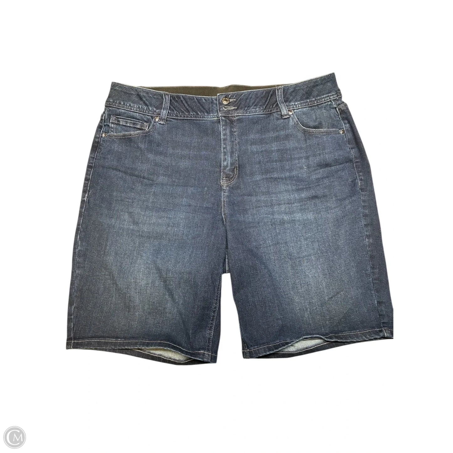 Shorts By Lane Bryant In Blue Denim, Size: 20