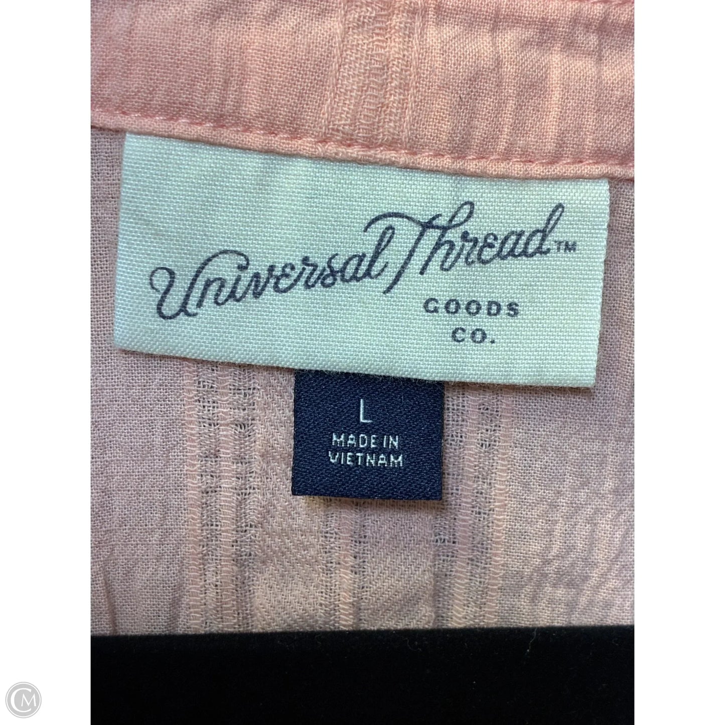 Dress Casual Short By Universal Thread In Peach, Size: L