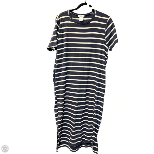 Dress Casual Midi By Cynthia Rowley In Navy, Size: Xl