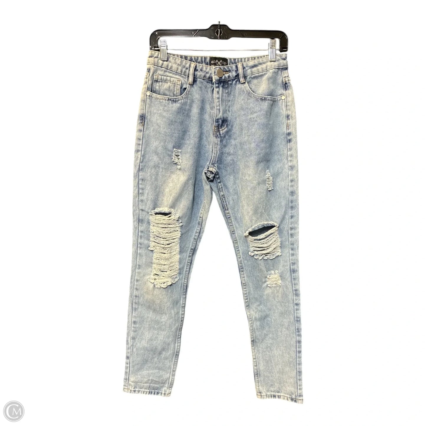 Jeans Skinny By Cme In Blue Denim, Size: 8