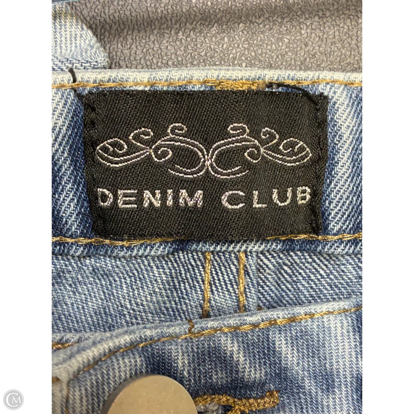 Jeans Skinny By Cme In Blue Denim, Size: 8