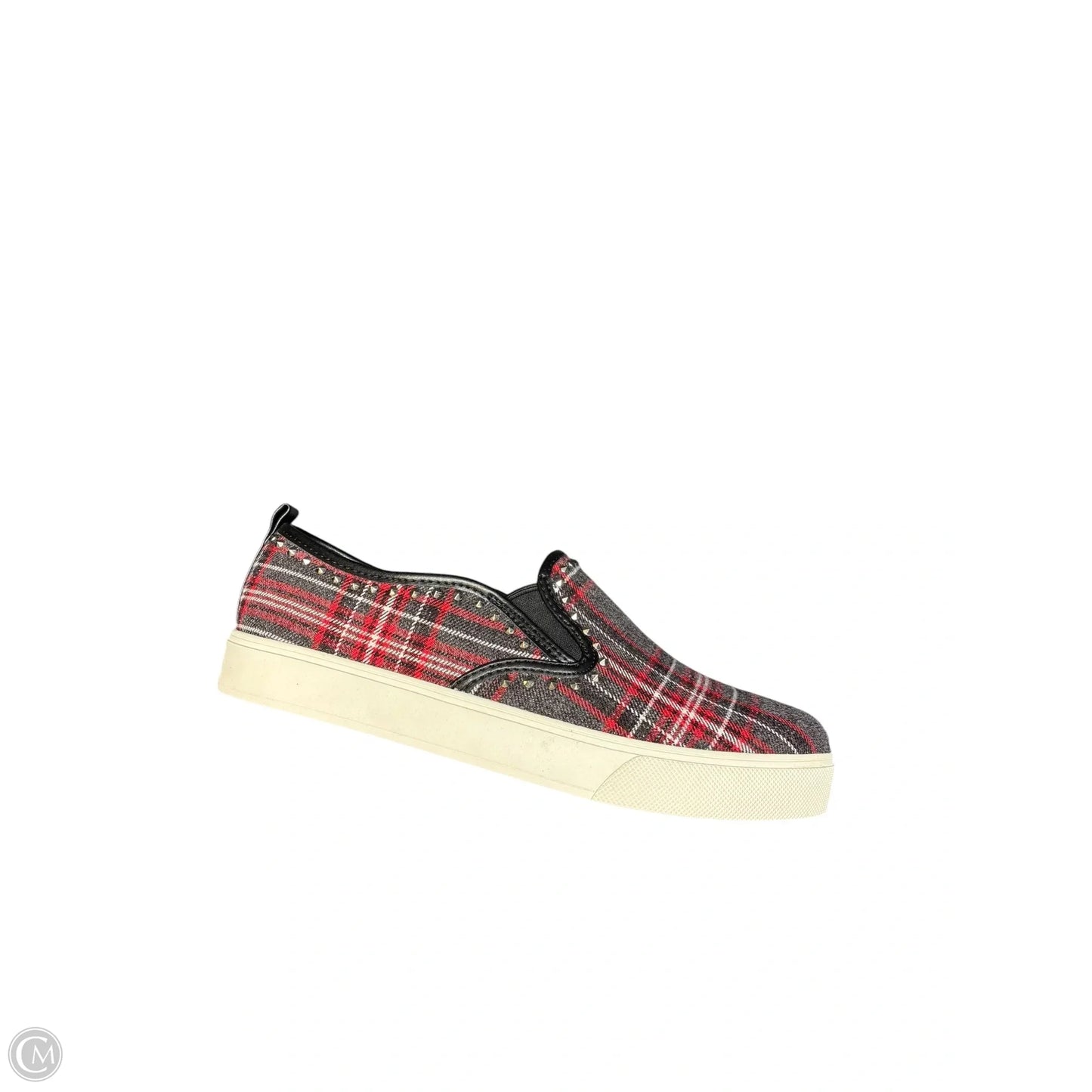 Shoes Sneakers By Aldo In Plaid Pattern, Size: 10