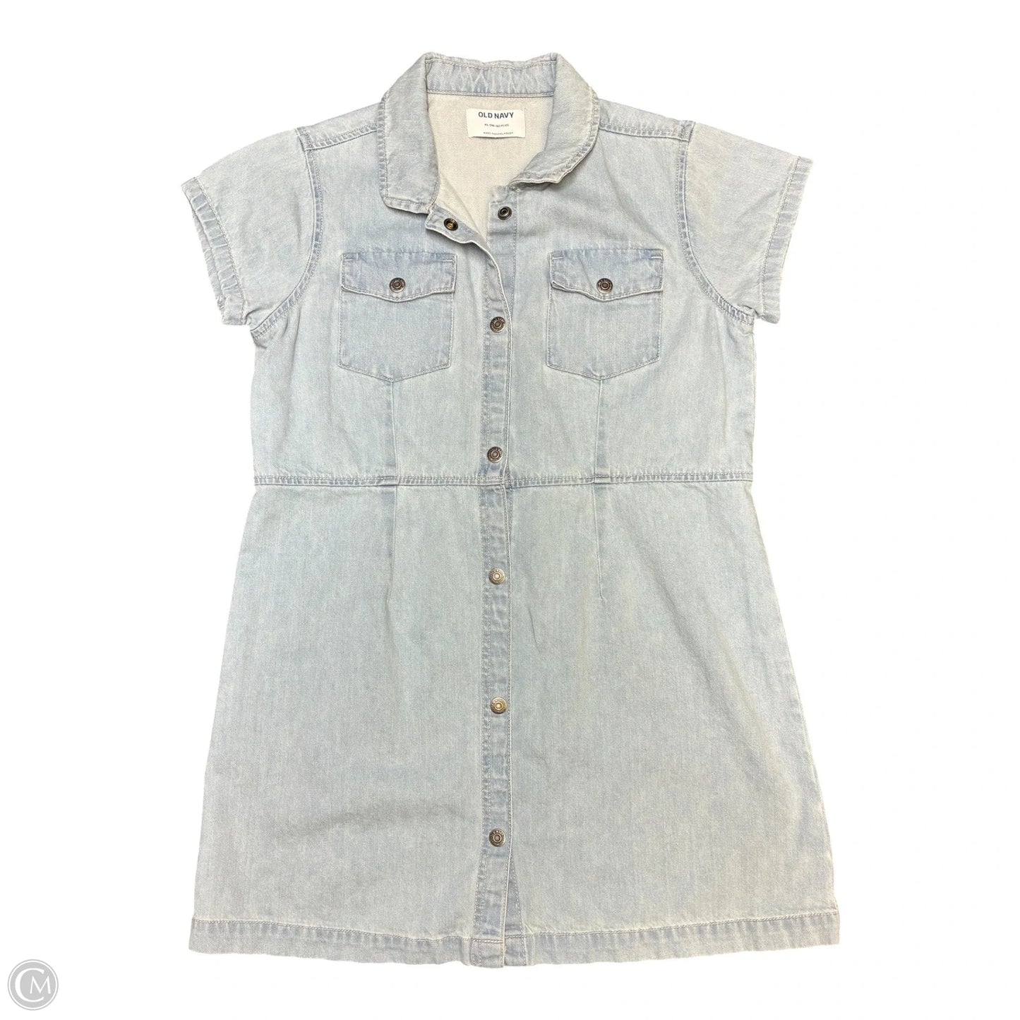Dress Casual Short By Old Navy In Blue Denim, Size: Xl