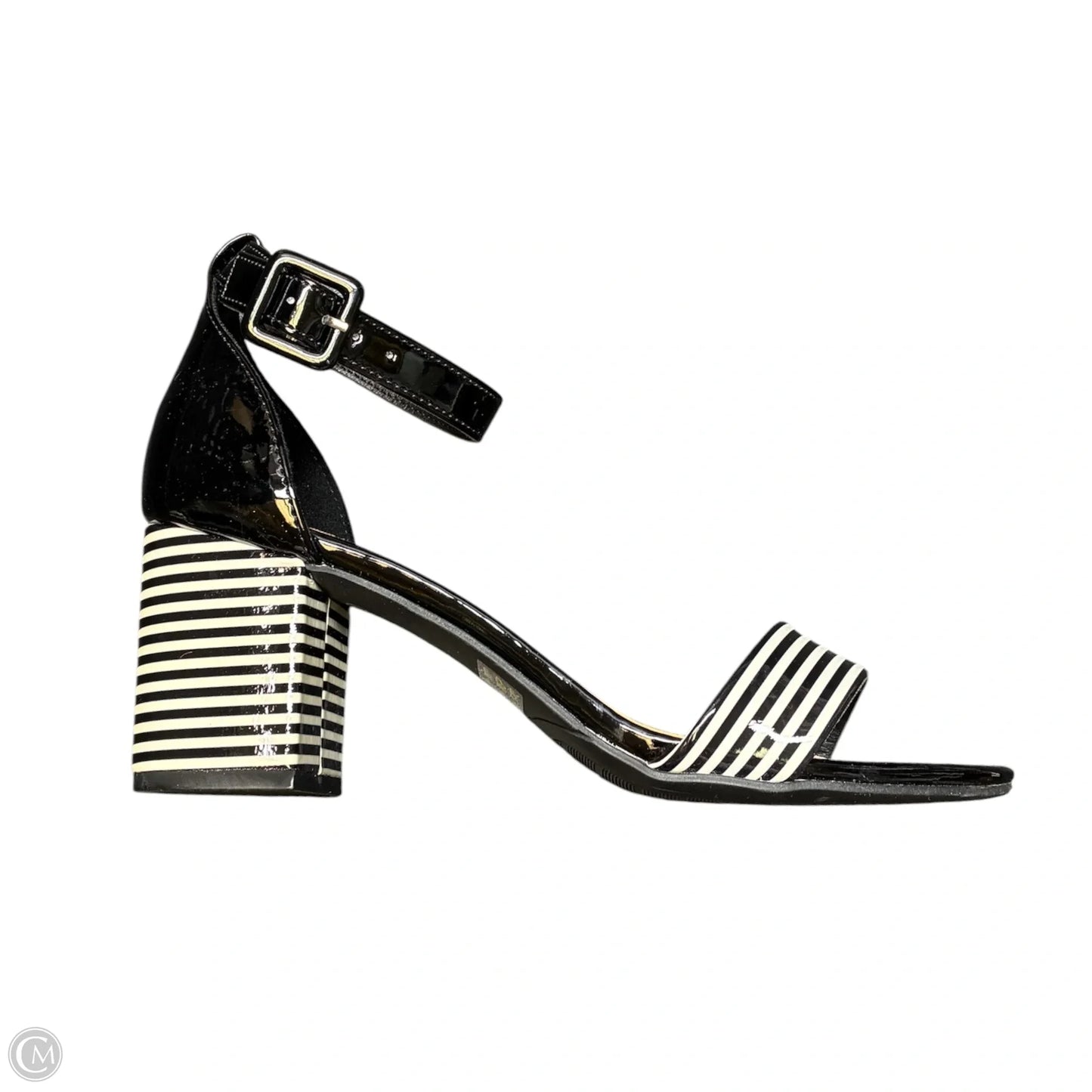 Sandals Heels Block By Cl By Chinese Laundry In Black, Size: 7.5