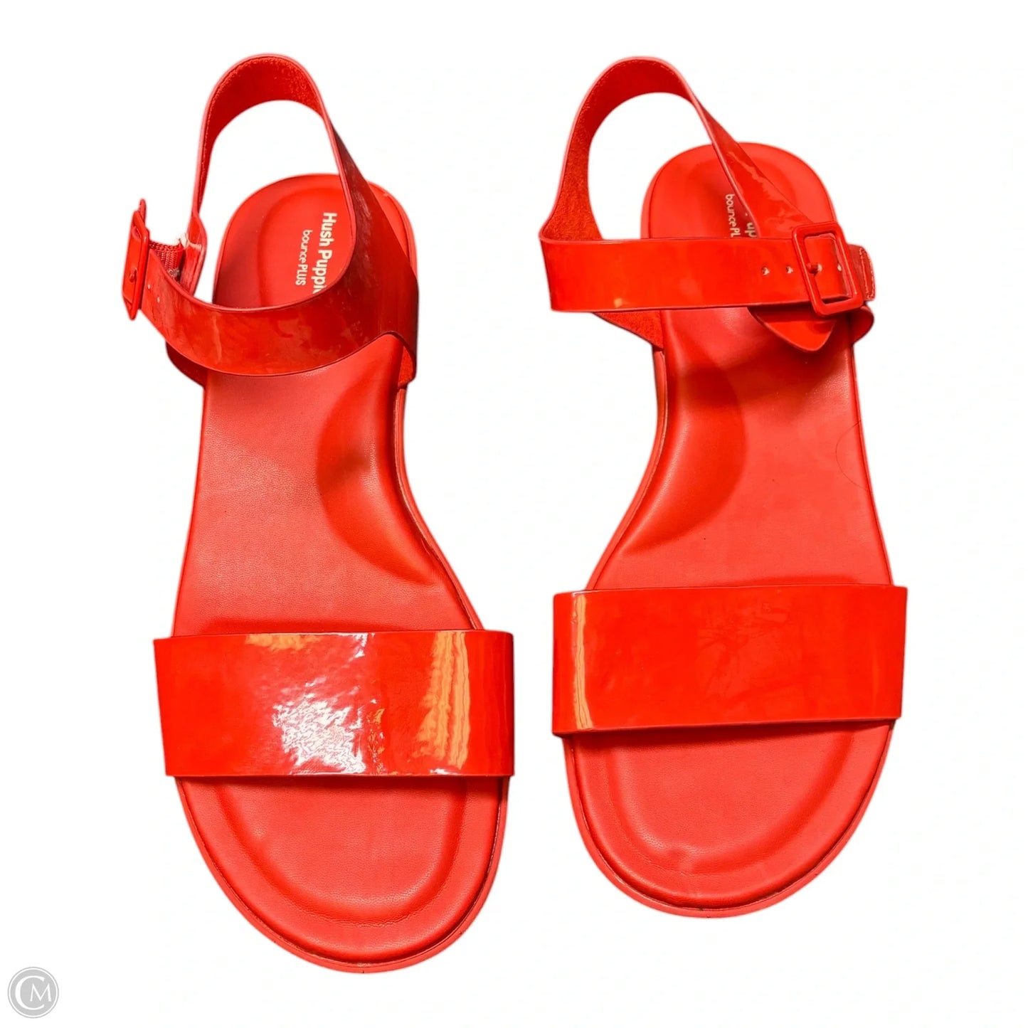 Sandals Flats By Hush Puppies In Red, Size: 11