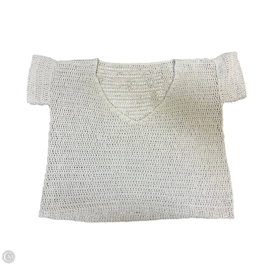 Sweater Short Sleeve By Clothes Mentor In Grey, Size: Onesize
