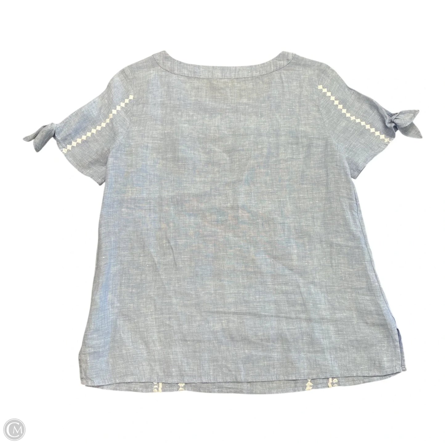 Top Short Sleeve By Talbots In Blue, Size: Sp
