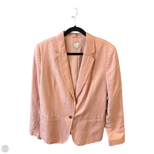 Blazer By A New Day In Pink, Size: Xl