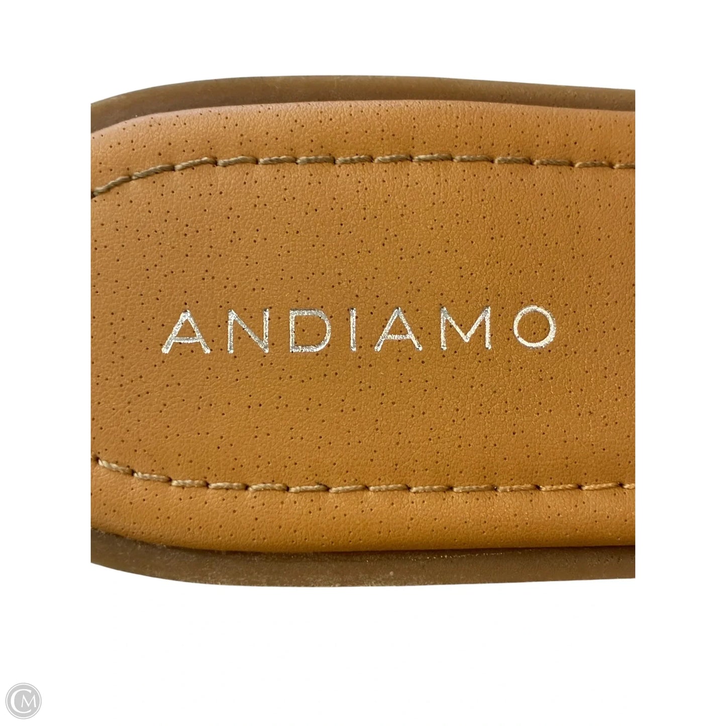 Sandals Flats By Andiano In Silver, Size: 10