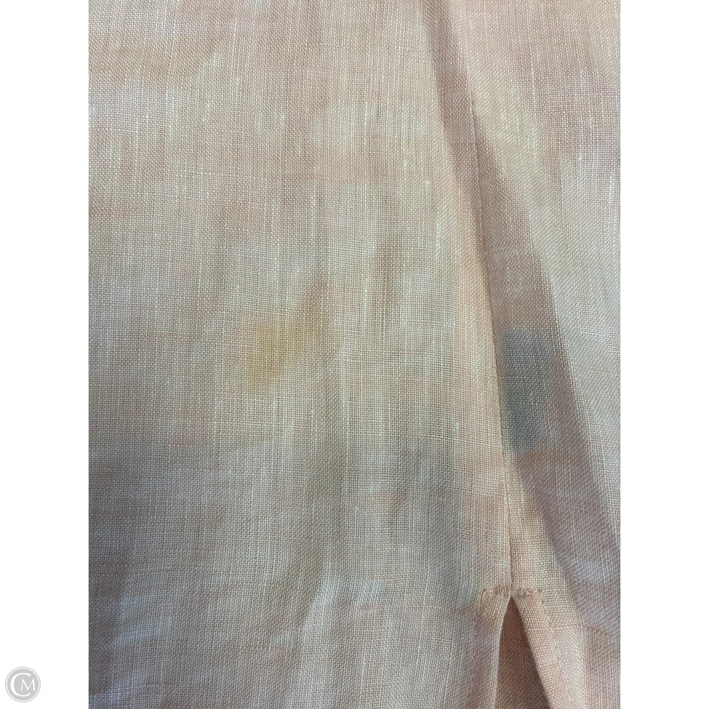 Dress Designer By Lafayette 148 In Peach, Size: Sp