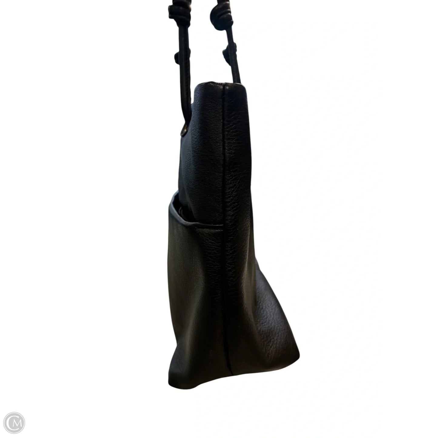 Handbag Leather By Hobo Intl, Size: Medium