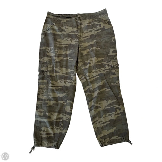 Capris By Social Standard By Sanctuary In Camouflage Print, Size: 14