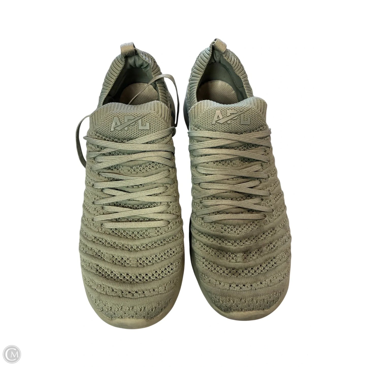 Shoes Designer By Apl In Green, Size: 9