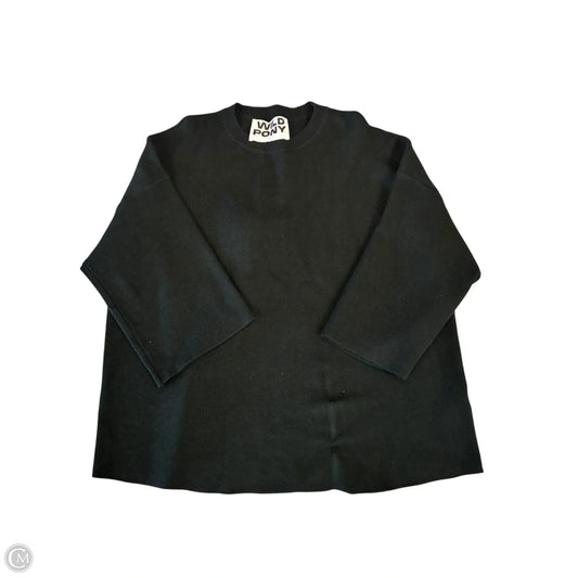 Sweater By Clothes Mentor In Black, Size: S