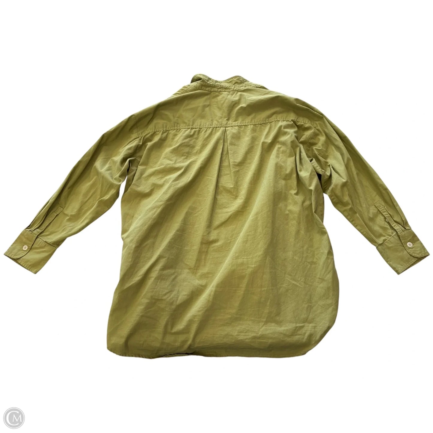 Top Long Sleeve By Maeve In Green, Size: Large