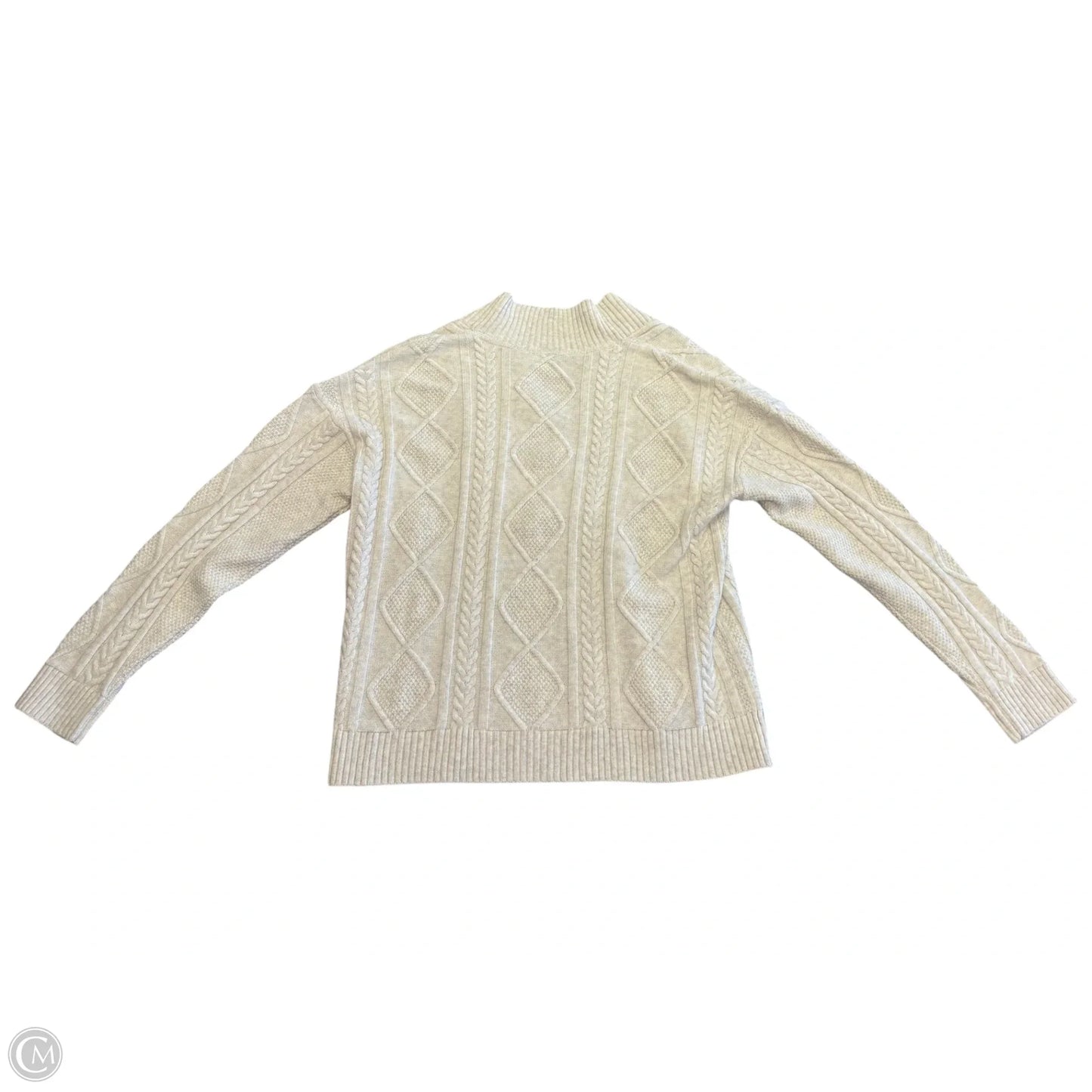 Sweater Cardigan By J. Jill In Beige, Size: S