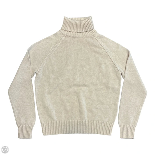 Sweater By Jeanne Pierre In Beige, Size: M