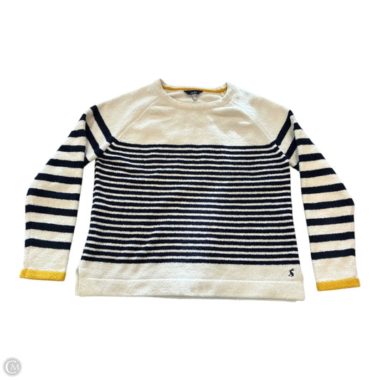 Sweater By Joules In Blue & Cream, Size: S