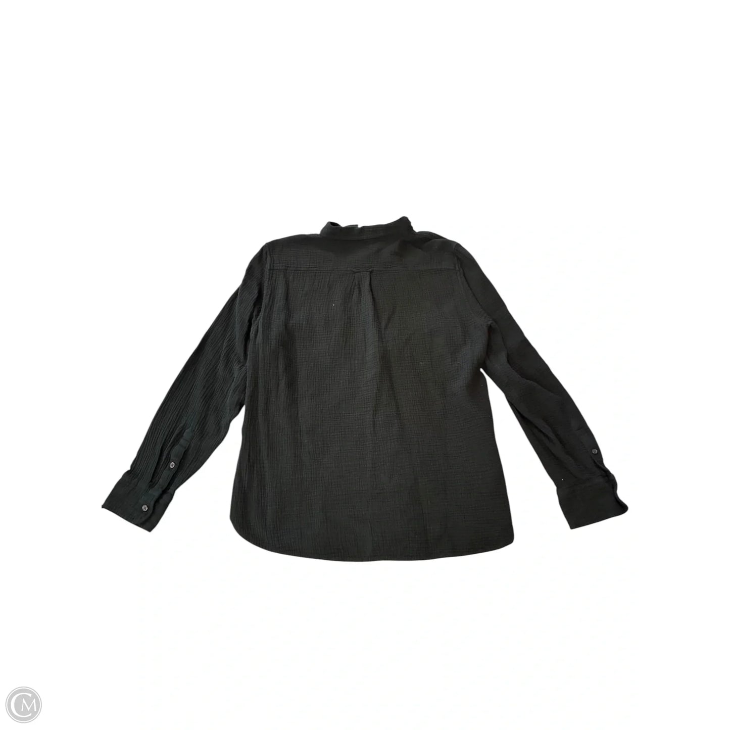 Top Long Sleeve By J. Crew In Black, Size: L