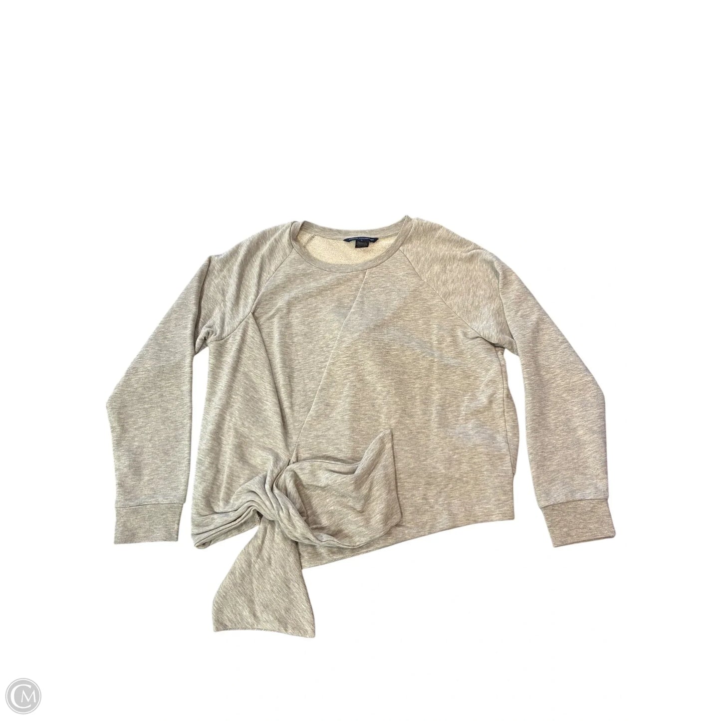 Sweatshirt Crewneck By French Connection In Grey, Size: L