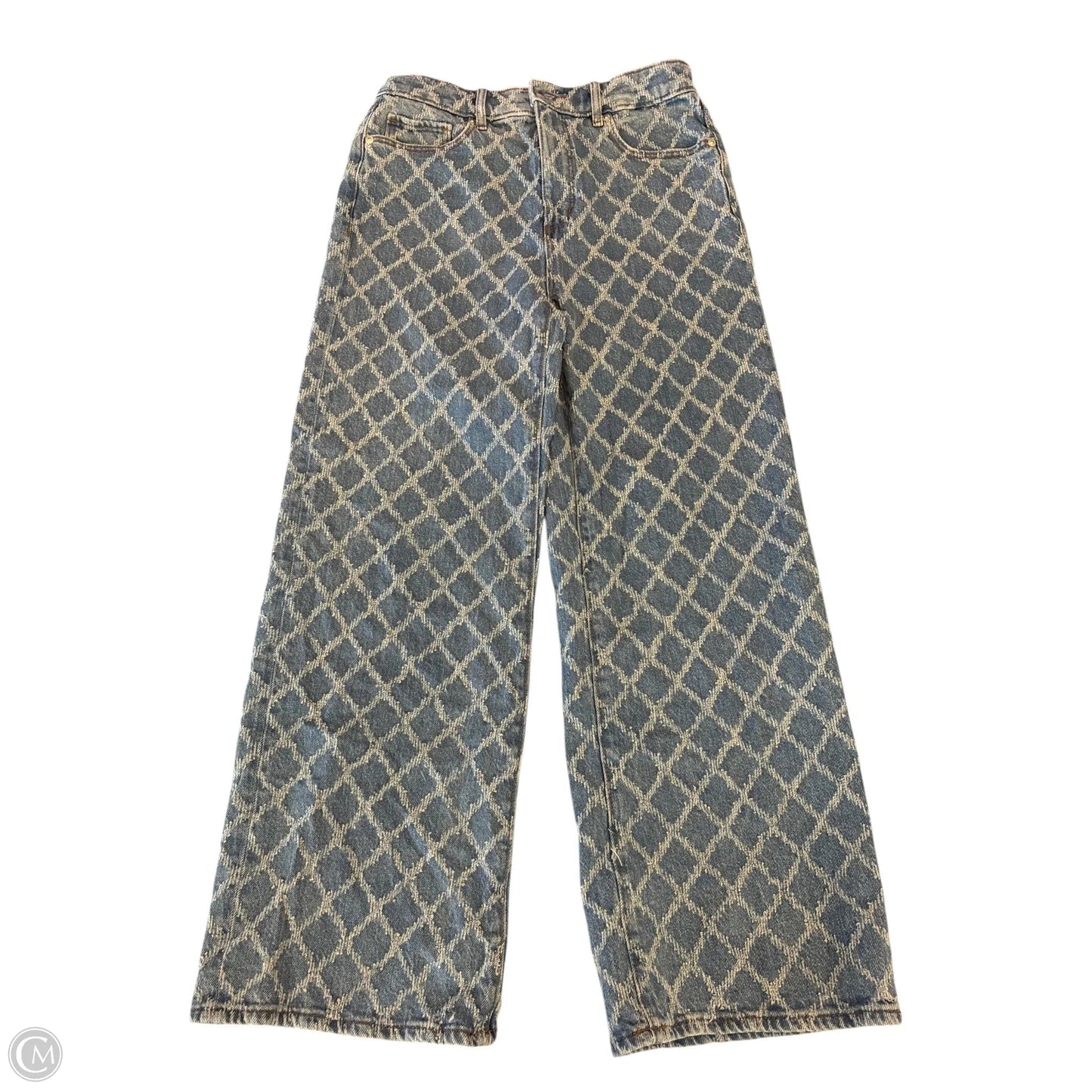 Jeans Wide Leg By Loft In Blue Denim, Size: 2