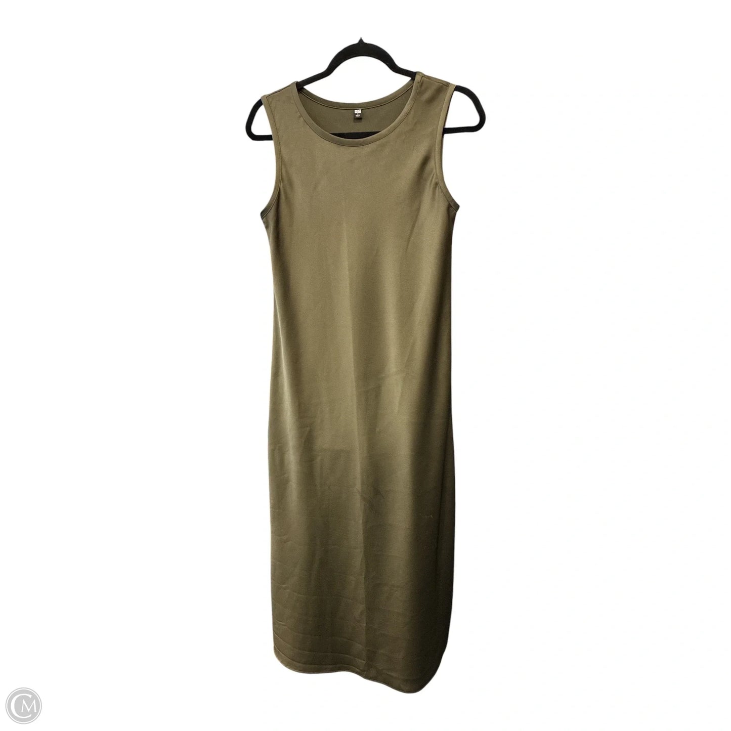 Dress Party Long By Uniqlo In Green, Size: S