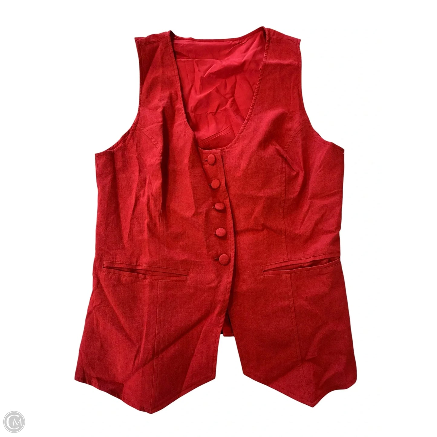 Vest Other By Cmf In Red, Size: M