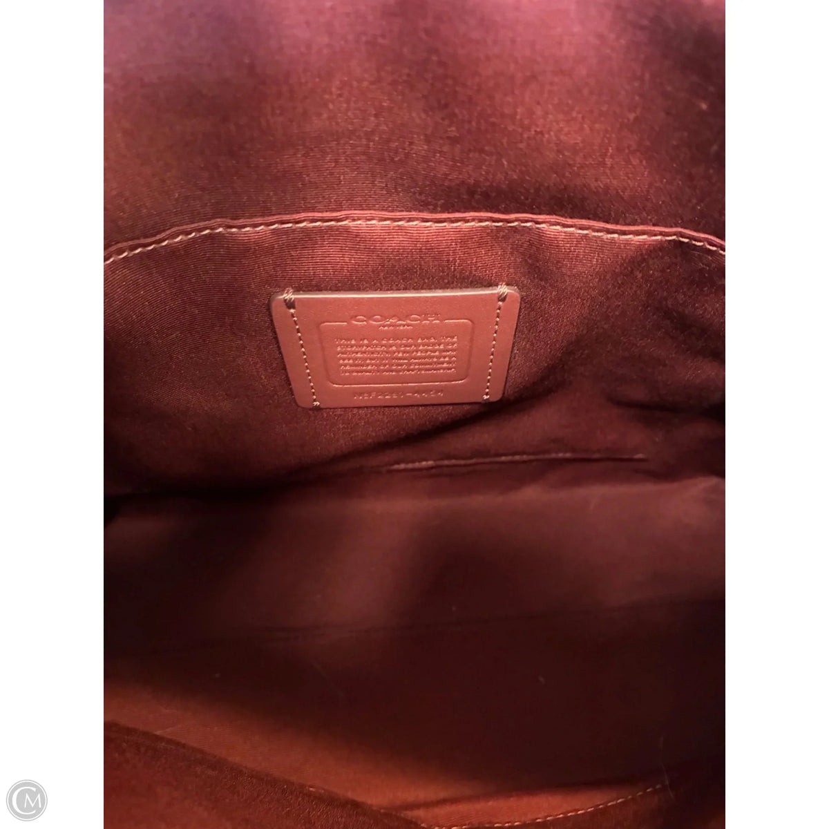 Tote Designer By Coach, Size: Medium