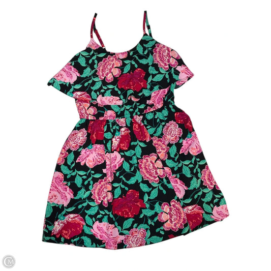 Dress Casual Short By Elle In Floral Print, Size: S