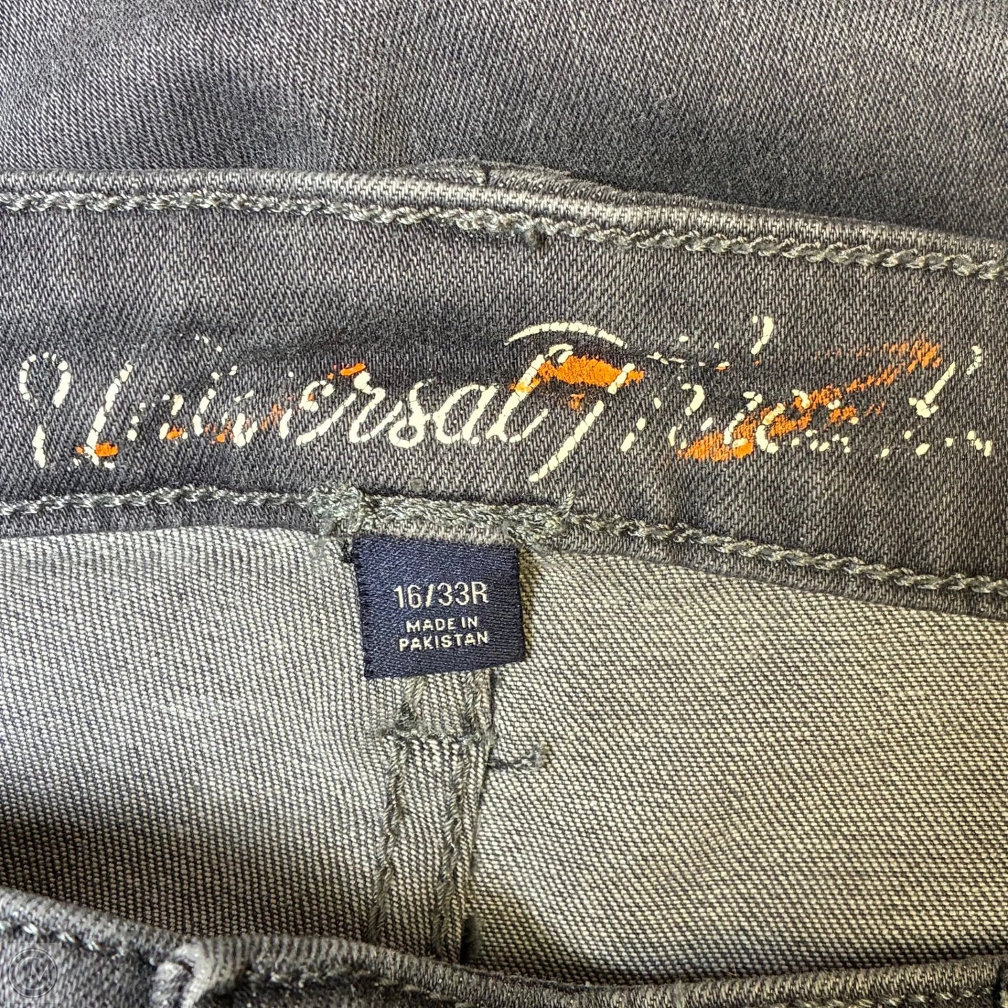 Jeans Skinny By Universal Thread In Grey, Size: 16