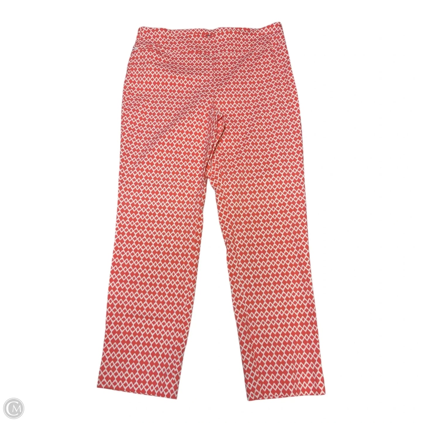 Pants Chinos & Khakis By Van Heusen In Orange & White, Size: 8