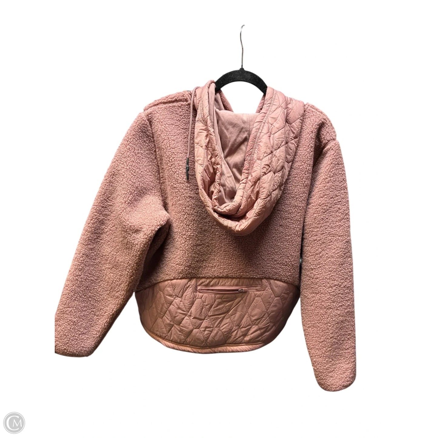 Jacket Fleece By Joy Lab In Pink, Size: Xl