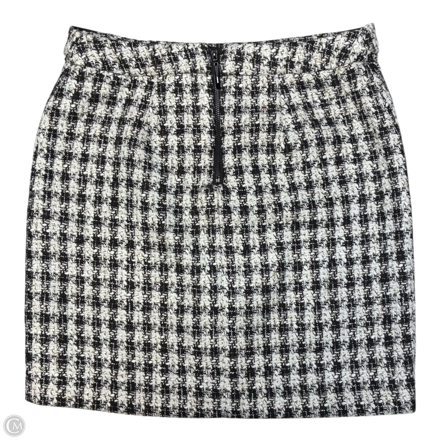 Skirt Mini & Short By White House Black Market In Black & White, Size: 0