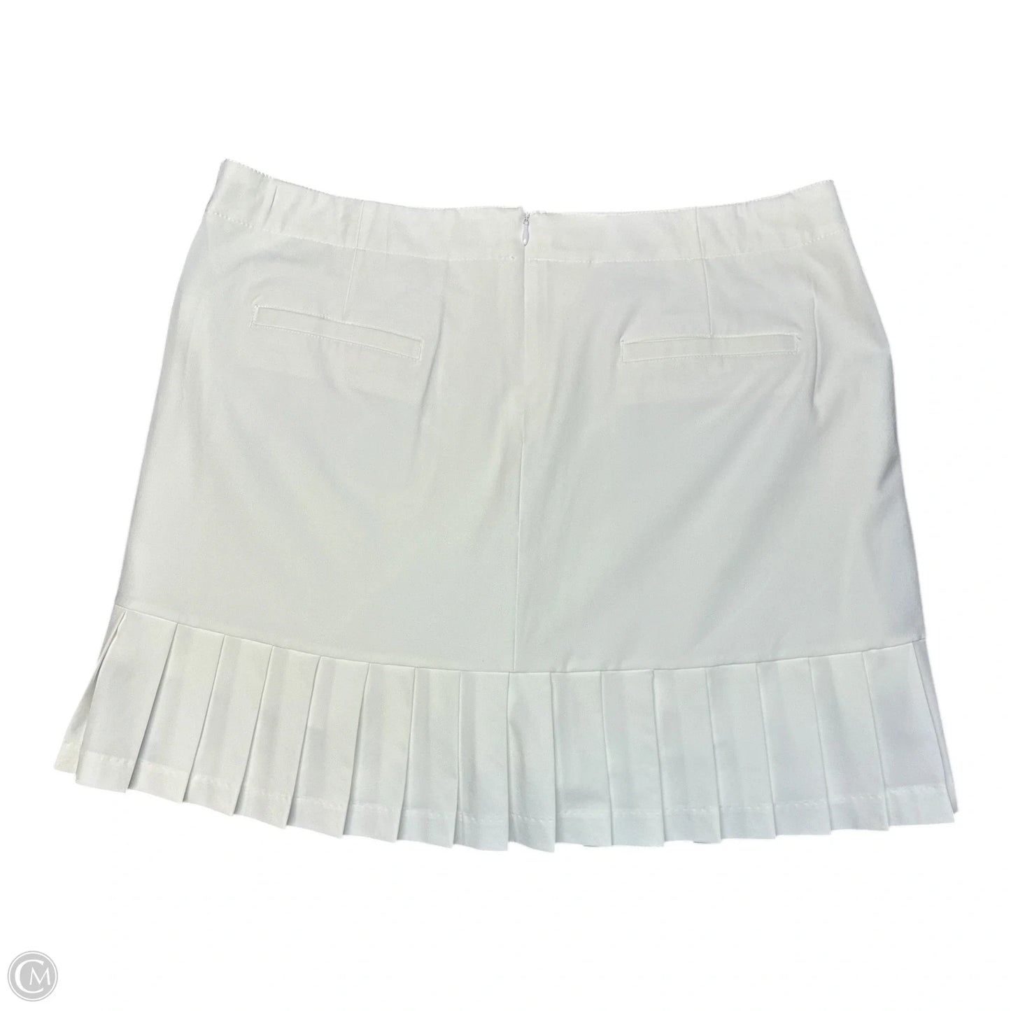 Skort By Lady Hagen In White, Size: 16
