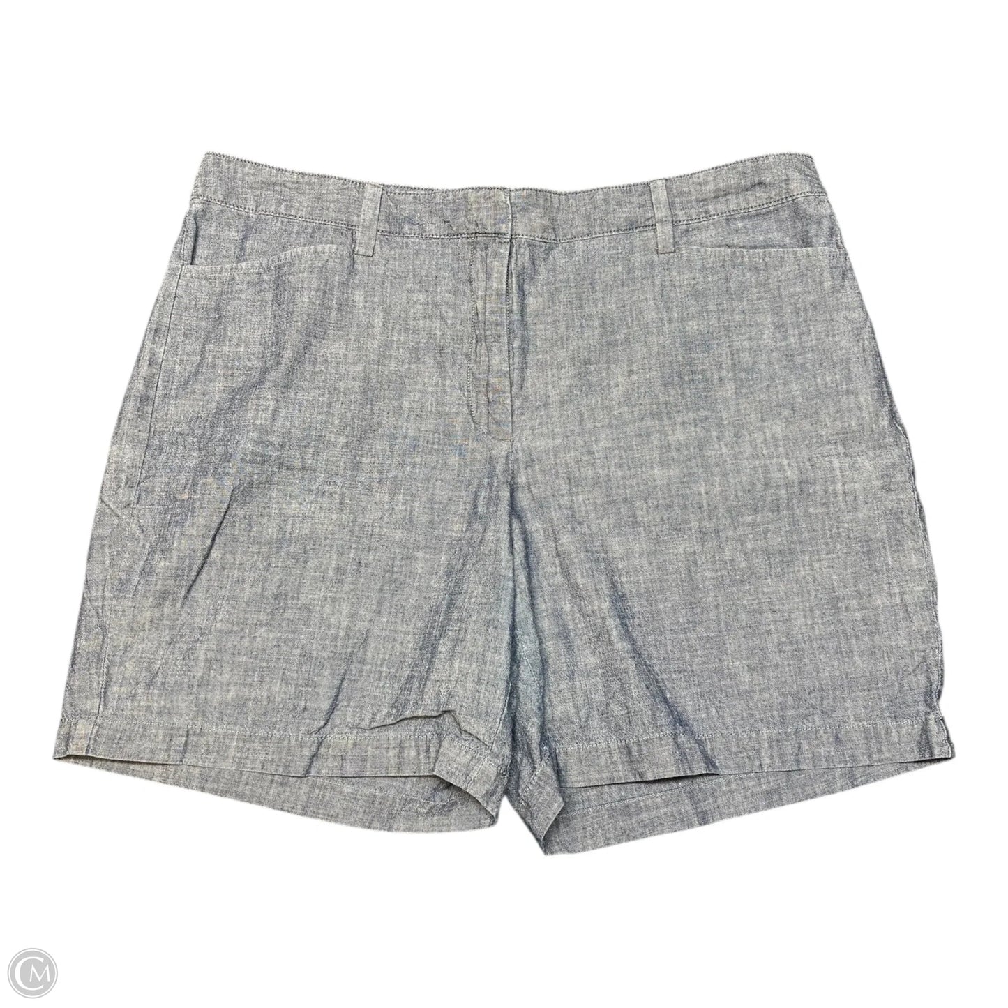 Shorts By Lands End In Blue Denim, Size: 16