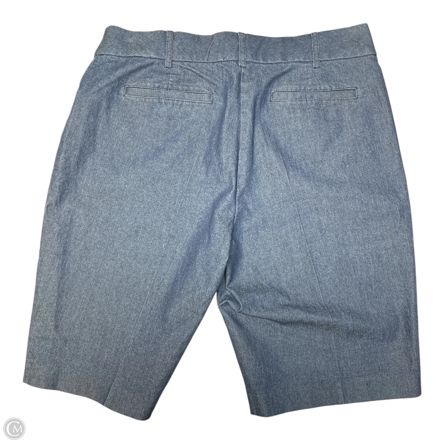 Shorts By Laura Scott In Blue Denim, Size: 14