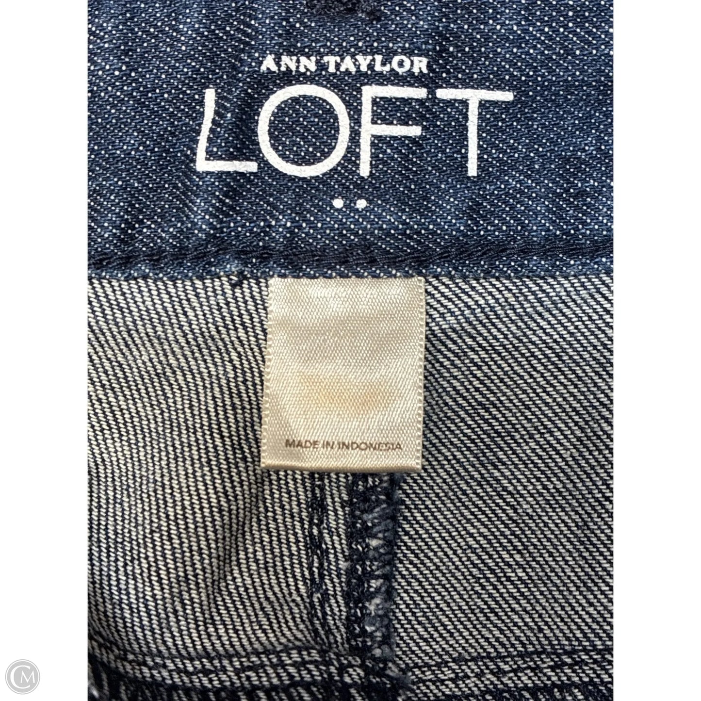 Shorts By Ann Taylor In Blue Denim, Size: 8