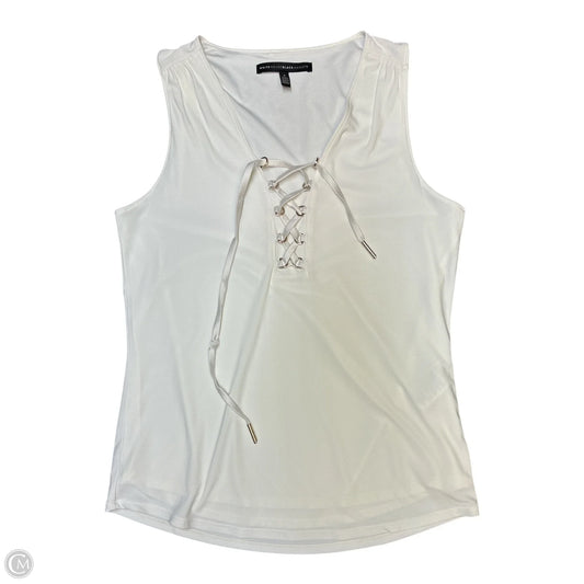 Top Sleeveless By White House Black Market In White, Size: S