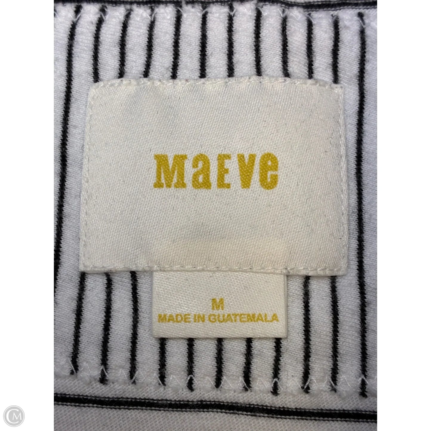 Tank Top By Maeve In Striped Pattern, Size: M