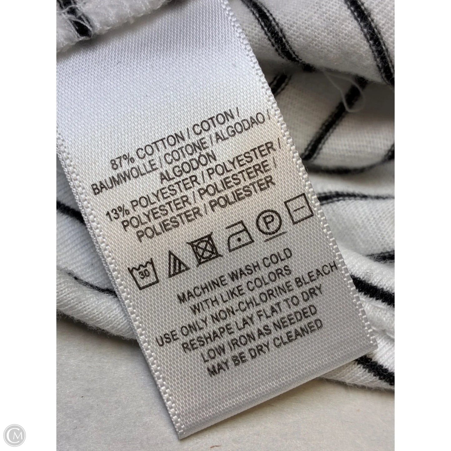 Tank Top By Maeve In Striped Pattern, Size: M