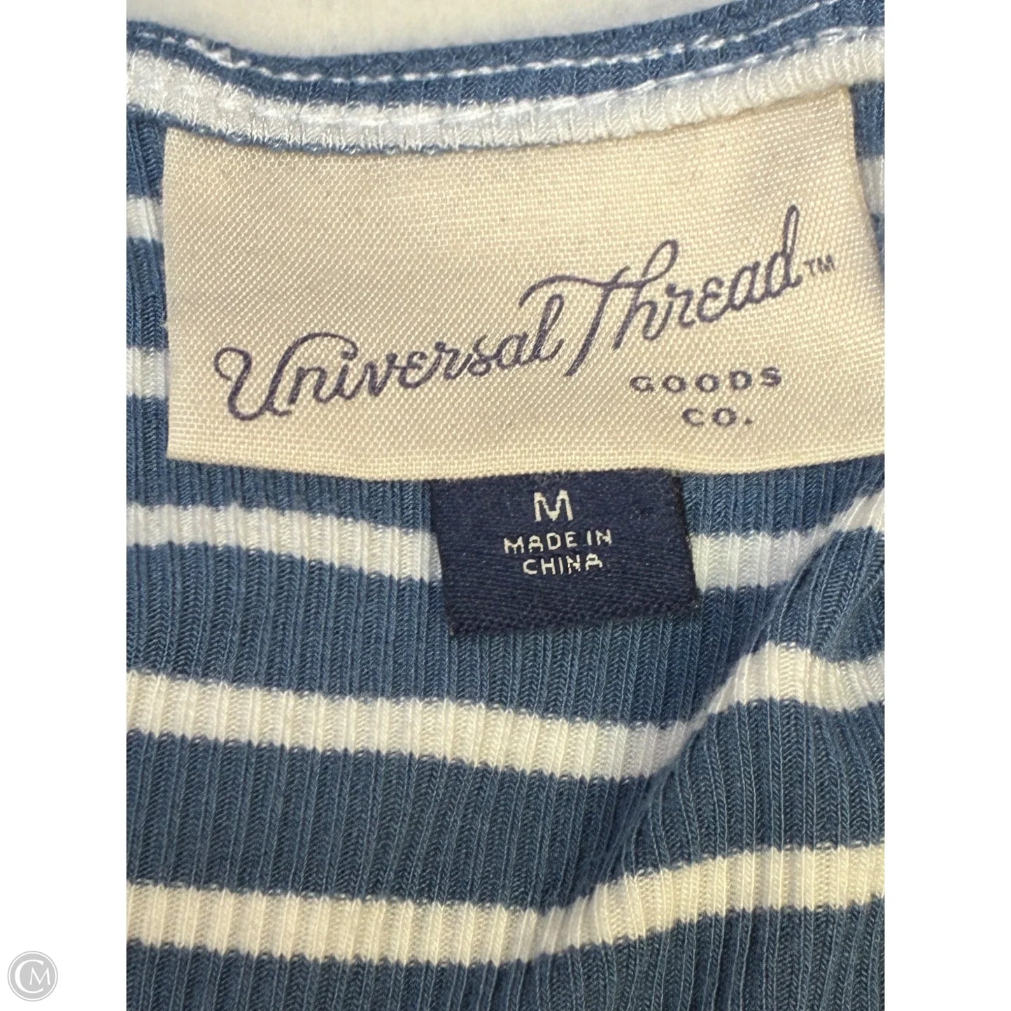 Dress Casual Maxi By Universal Standard In Striped Pattern, Size: M