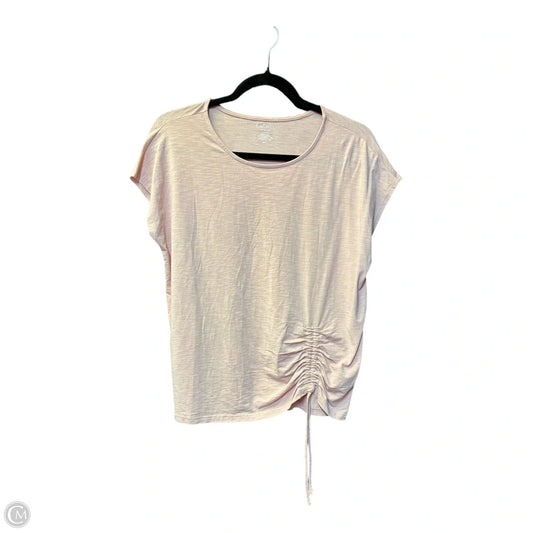 Top Short Sleeve Basic By Rachel Roy In Pink, Size: M