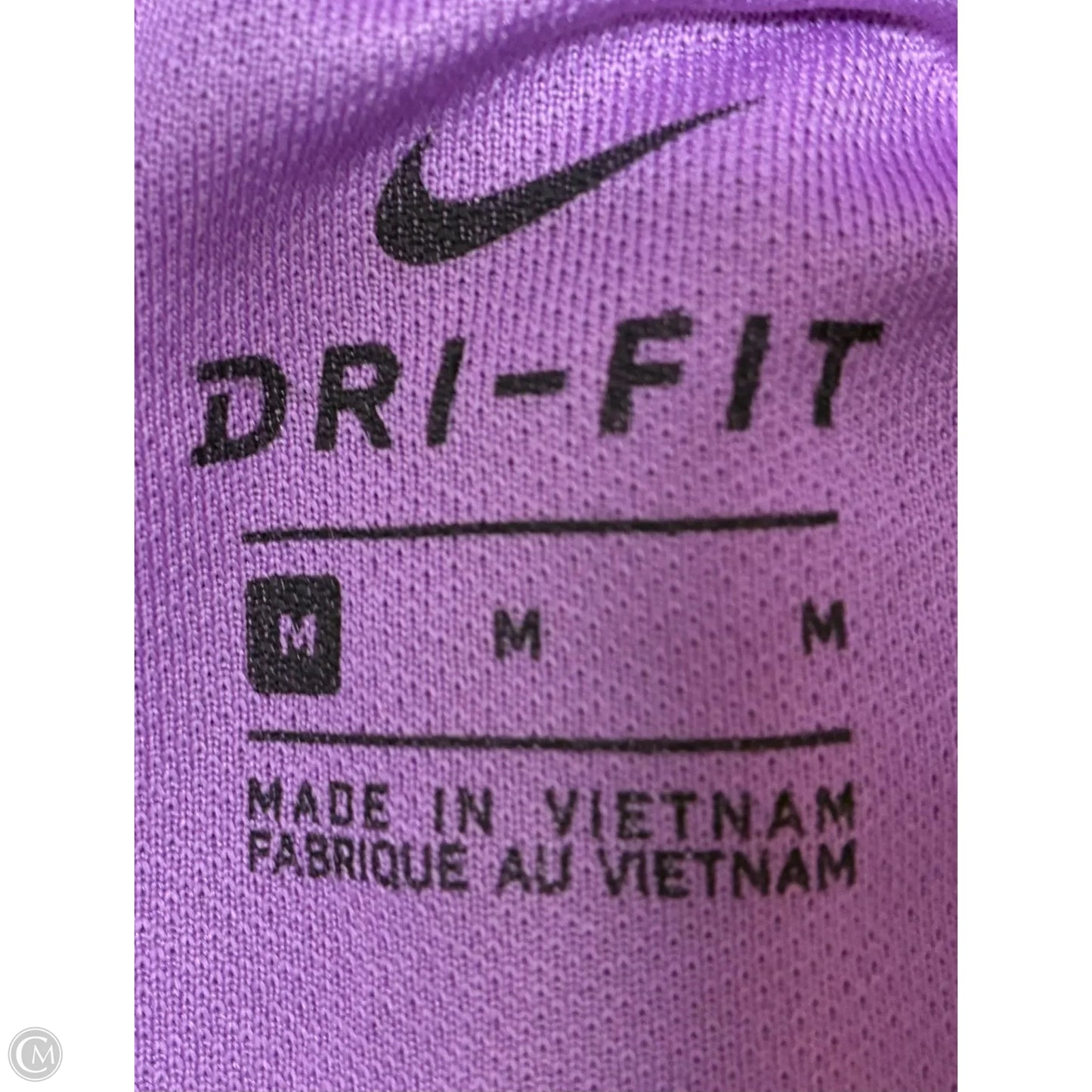 Athletic Shorts By Nike Apparel In Purple, Size: M