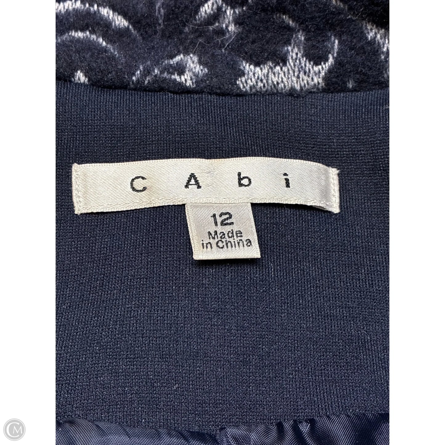 Jacket Fleece By Cabi In Blue, Size: L