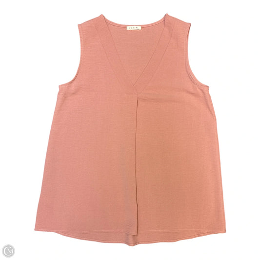 Blouse Sleeveless By Jodifl In Pink, Size: S