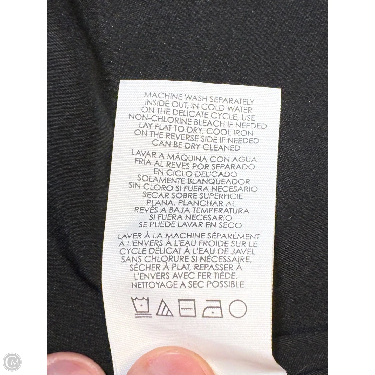 Top Sleeveless By Cabi In Black, Size: M