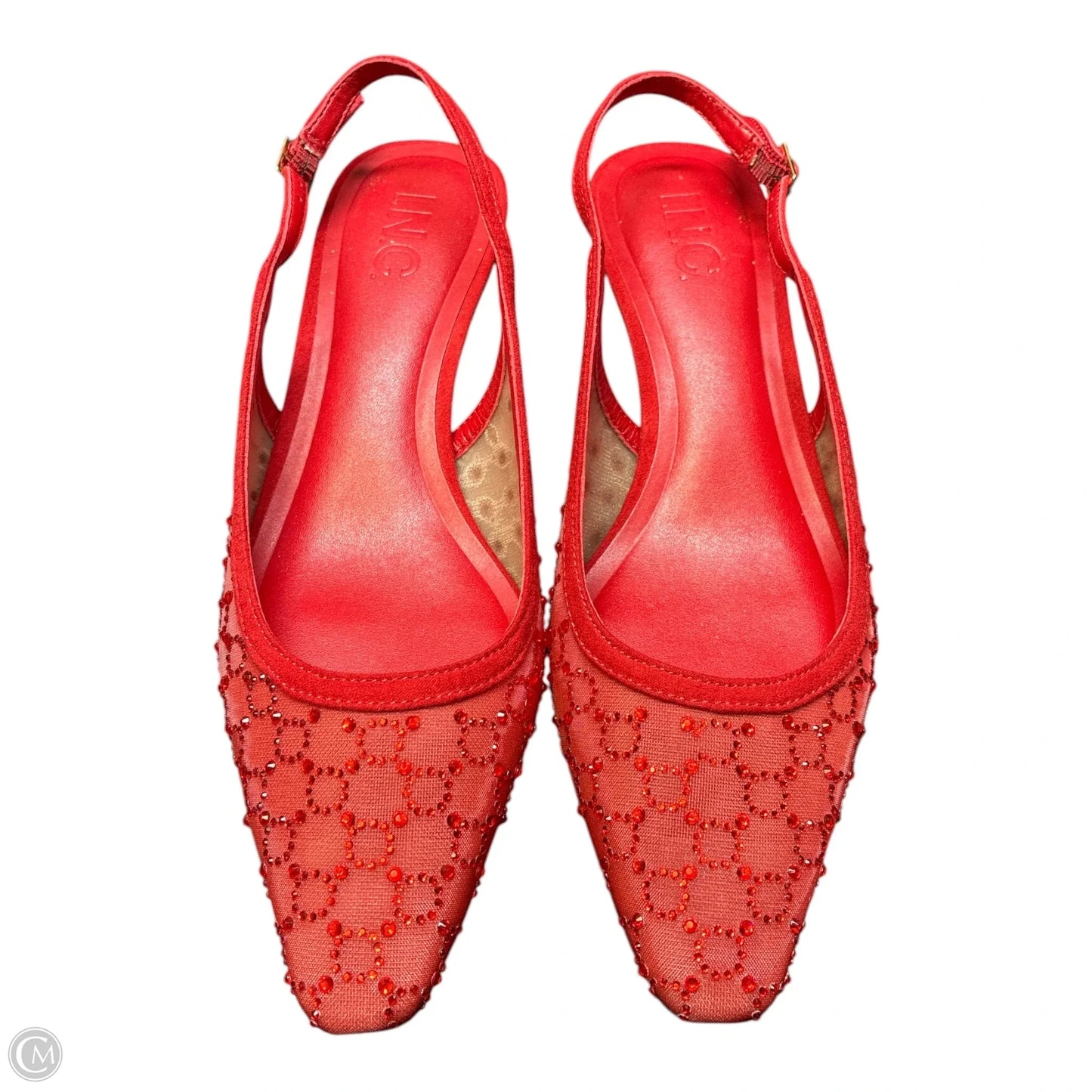 Shoes Heels Kitten By Inc In Red, Size: 7