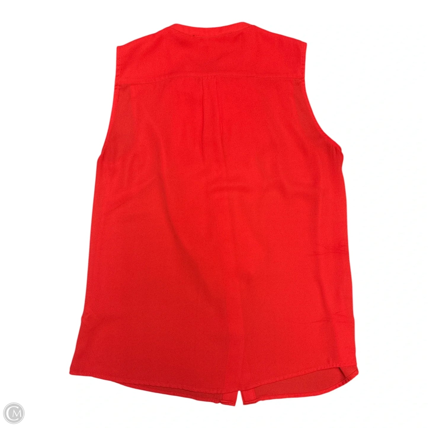 Blouse Designer By Karl Lagerfeld In Red, Size: S