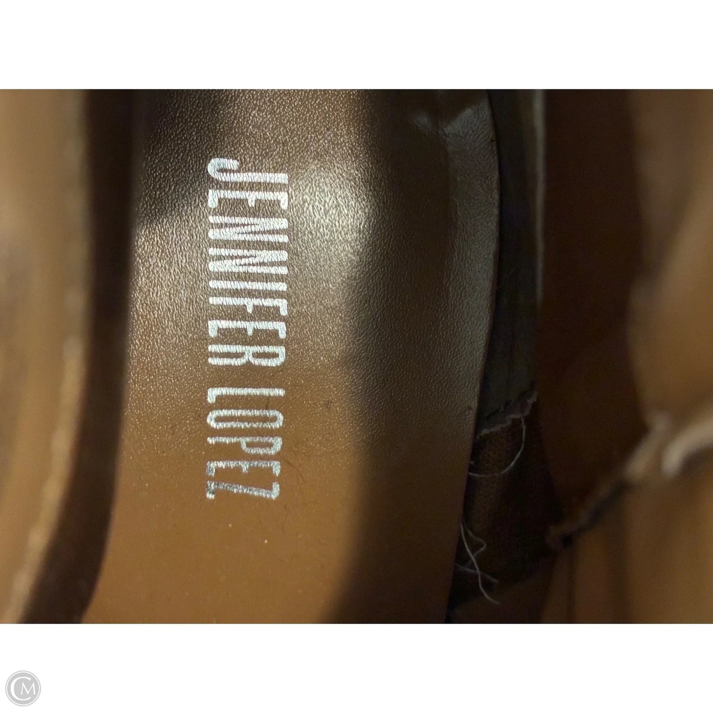 Boots Ankle Heels By Jennifer Lopez In Brown, Size: 7